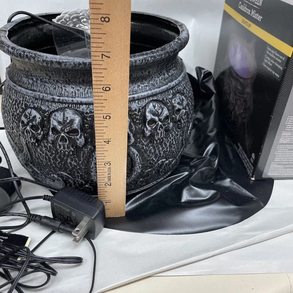 Halloween Light-Up Cauldron Mister  by Way to Celebrate